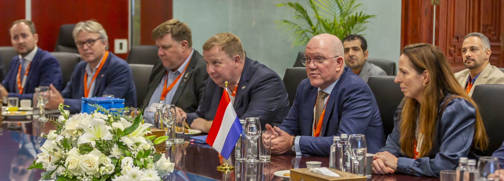 Ambassador of the Kingdom of the Netherlands Visits Hadeed to Explore Areas of Cooperation